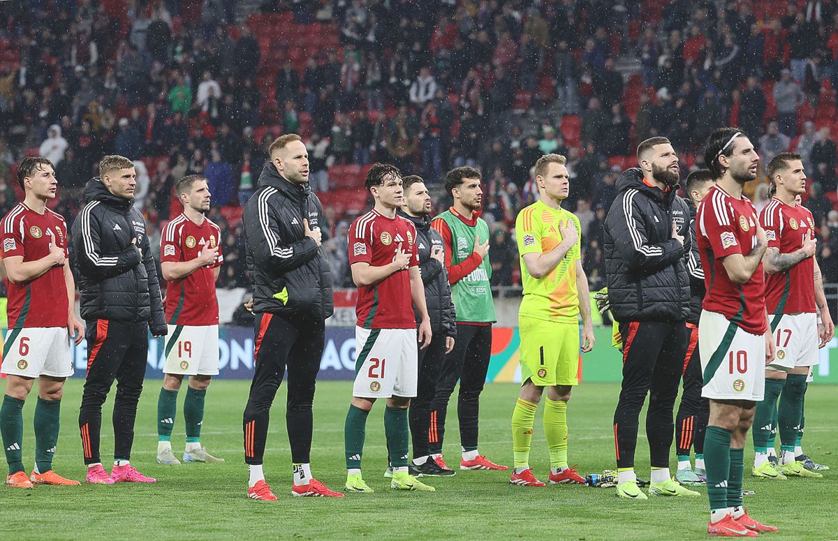Magyarország - Törökország UEFA Nemzetek Ligája, labdarúgó mérkőzés, futball, foci, Magyar labdarúgó-válogatott  MagyarországTörökországNemzetekLigája, 2025.03.23