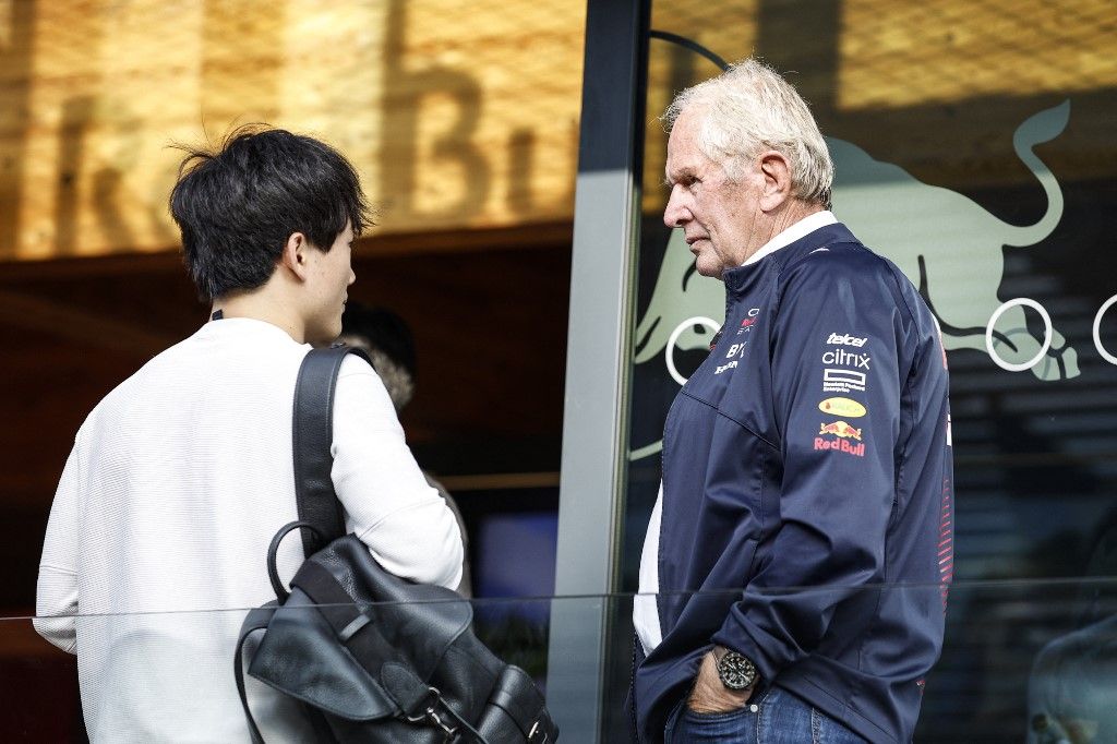 Cunoda Júki, Helmut Marko