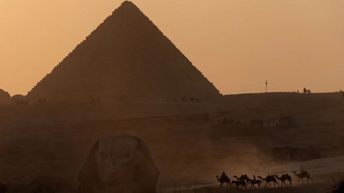 Váratlan felfedezést tettek az egyiptomi piramisok mélyén