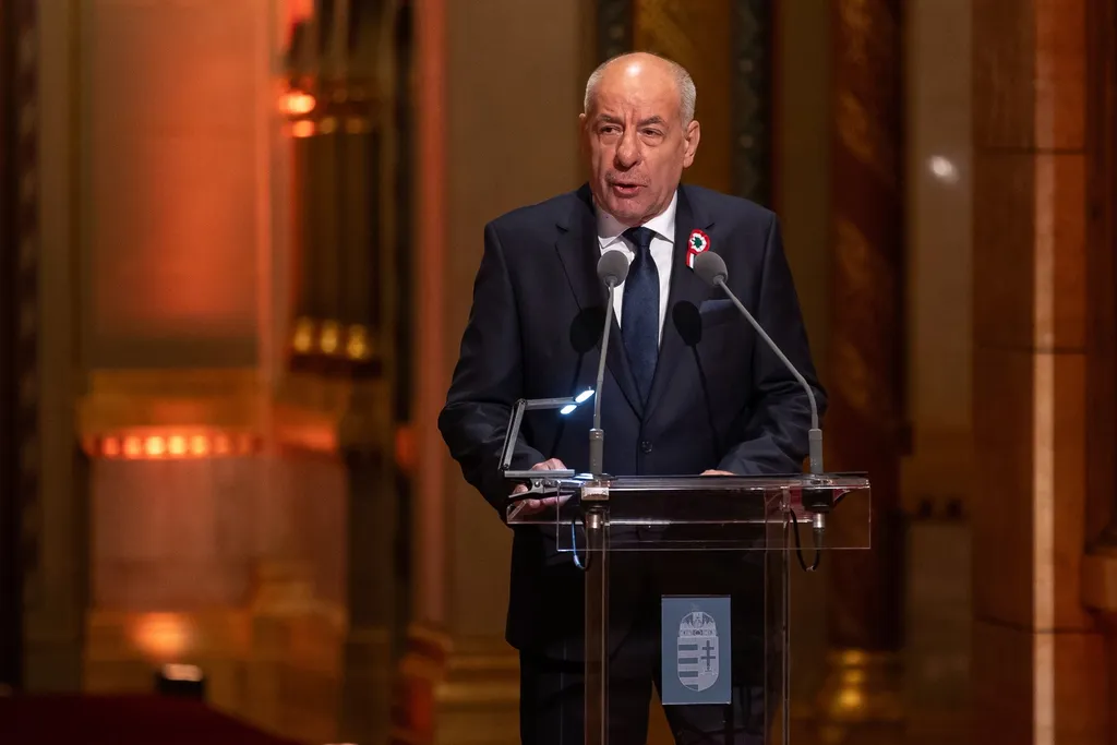 Kossuth- és Széchenyi-díjak ünnepélyes átadása, KossuthésSzéchenyidíjak, Március 15. nemzeti ünnep, Országház, kupolaterem, Parlament, 2025.03.14.