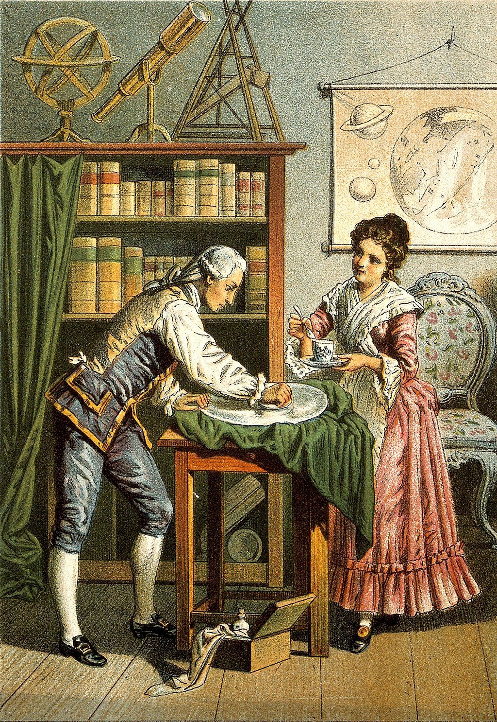 Caroline Herschel, az első női csillagász, aki e tevékenységéért rendszeres fizetést kapott