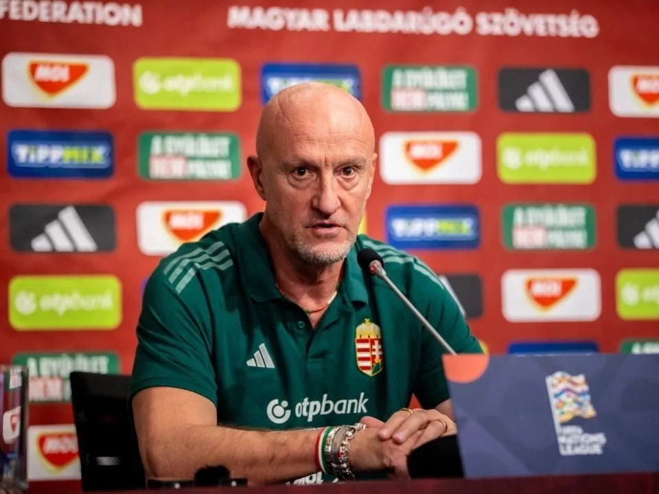 Marco Rossi, UEFA Nemzetek Ligája, UEFANemzetekLigája, a magyar válogatott hivatalos sajtótájékoztatója, Telki, Marco Rossi, MarcoRossi, 2024.11.18.