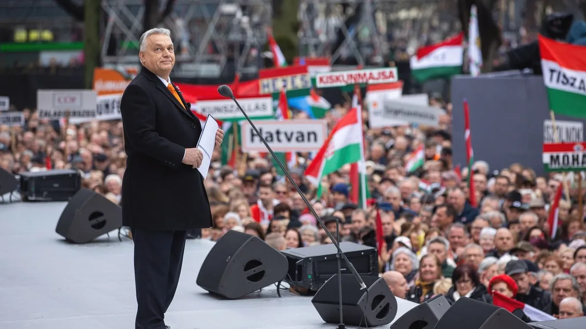 Rengetegen hallgatták Orbán Viktor ünnepi beszédét!