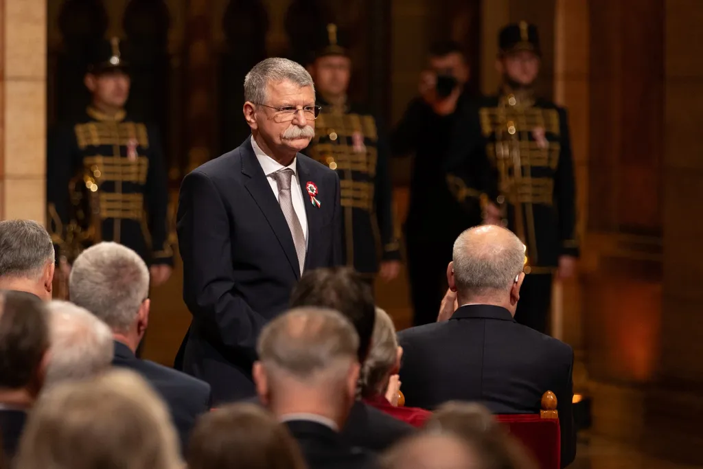 Kossuth- és Széchenyi-díjak ünnepélyes átadása, KossuthésSzéchenyidíjak, Március 15. nemzeti ünnep, Országház, kupolaterem, Parlament, 2025.03.14.