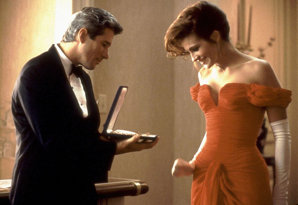 Pretty Woman 
Year : 1990 - USA
Director : Garry Marshall
Richard Gere, Julia Roberts (Photo by Archives du 7eme Art / Photo12 via AFP)