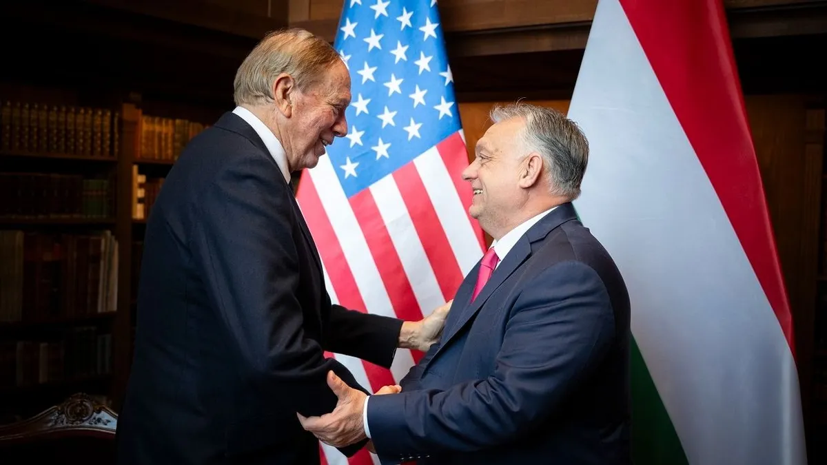 Orbán Viktor fogadta George Patakit, New York állam volt kormányzóját