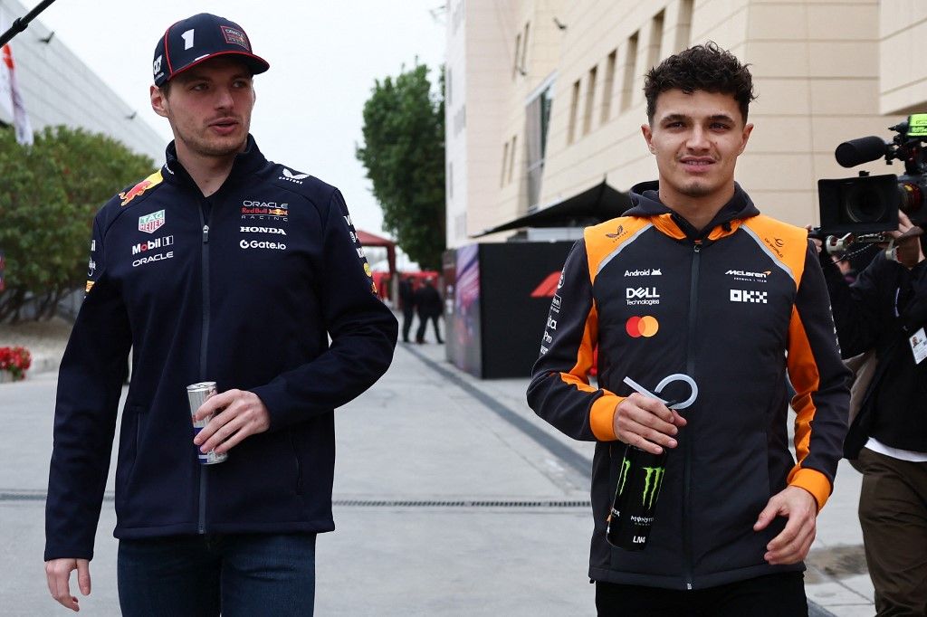 Max Verstappen, Lando Norris, 