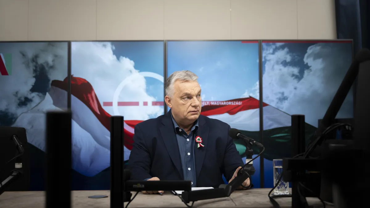 Orbán Viktor szerint kétfajta magyar párt van: békepártiak és háborúpártiak – videó