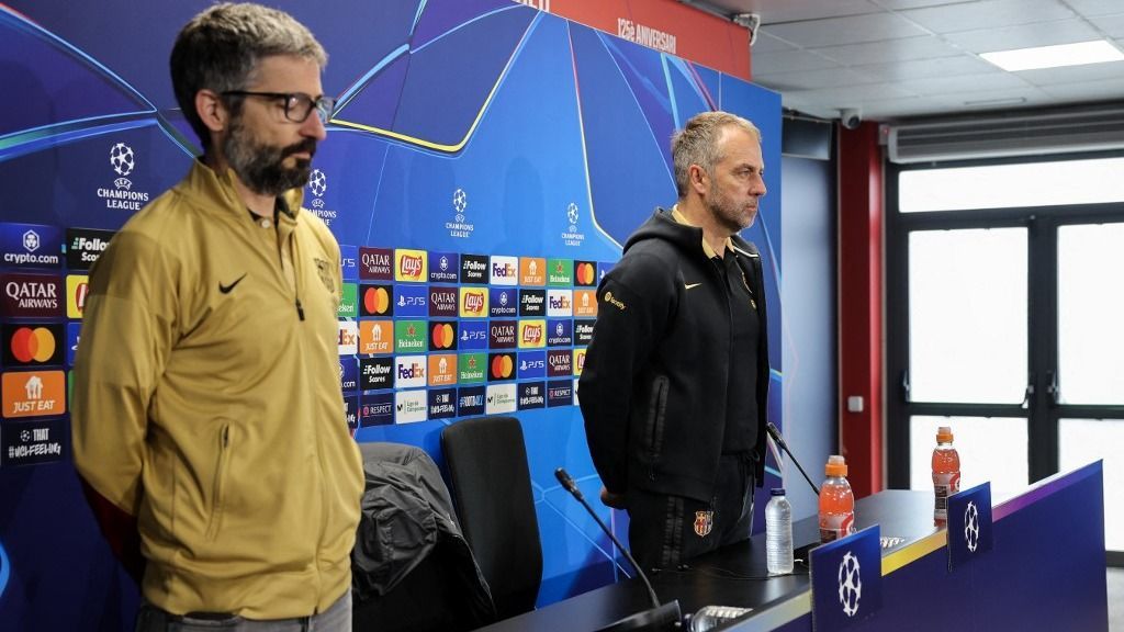 Barcelona, gyászszünet, Hansi Flick, Bajnokok Ligája, sajtótájékoztató, csapatorvos