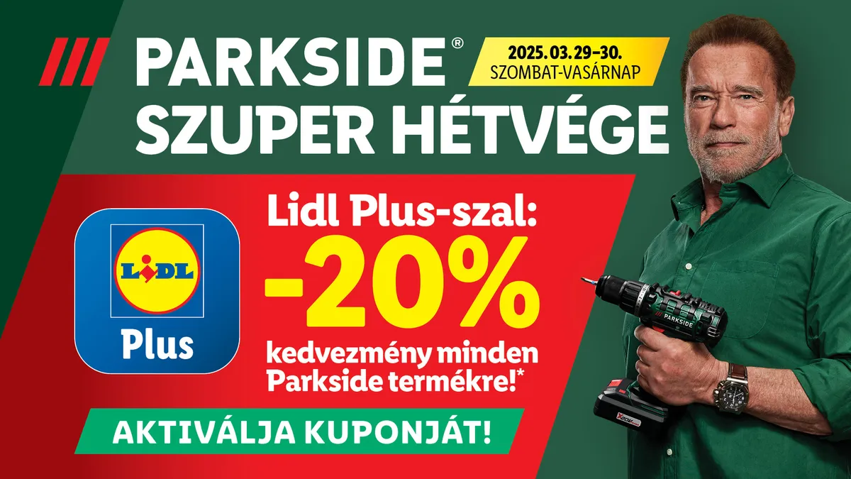 Lidl Plus kuponakció a hétvégén