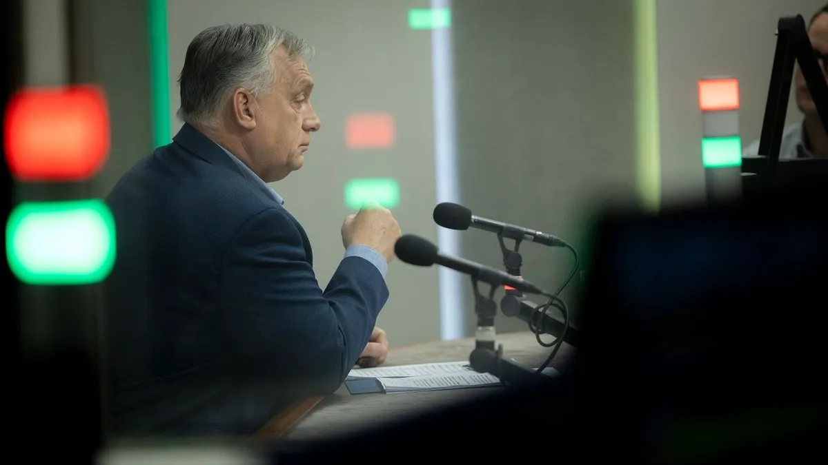 Orbán Viktor: A vita arról szól, hogy a gyerek az első, vagy a Pride