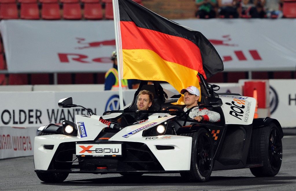Race of Champions, Bajnokok Tornája, autóverseny, Sebastian Vettel, Michael Schumacher