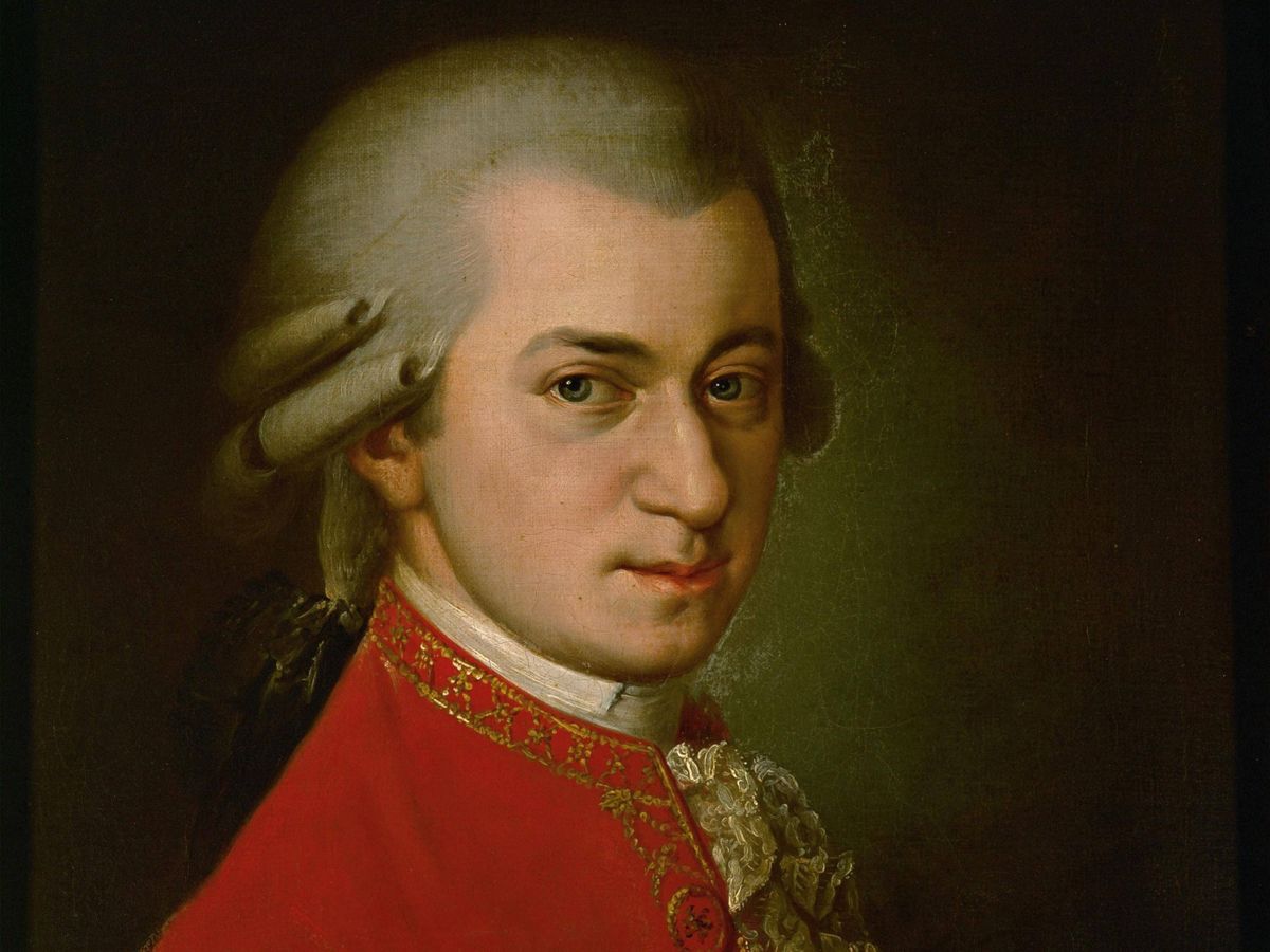 Barbara Krafft 1819-ben készült festménye Mozartról.