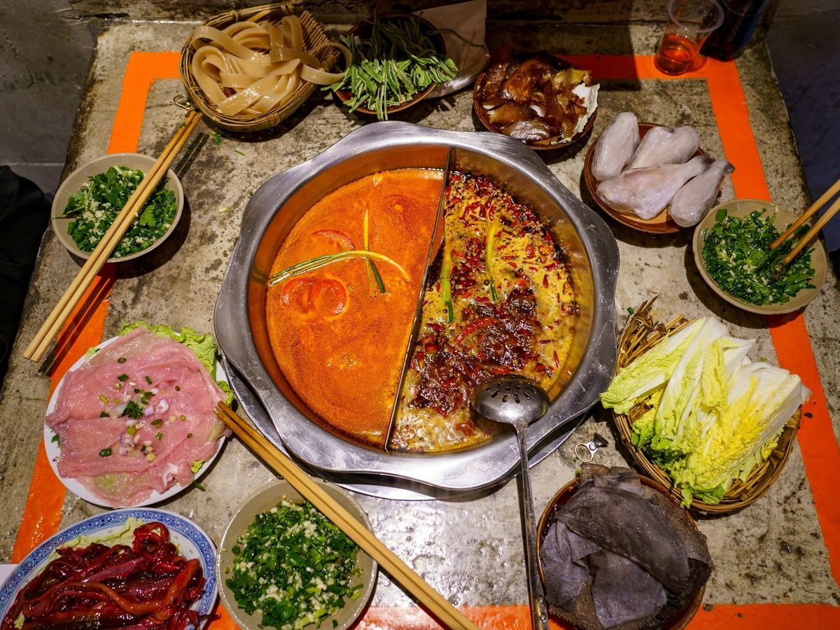 hot pot, kína, leves