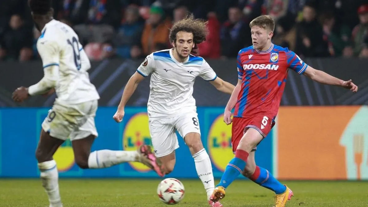 A Lazio kilenc emberrel verte a Fradit kiejtő cseh csapatot