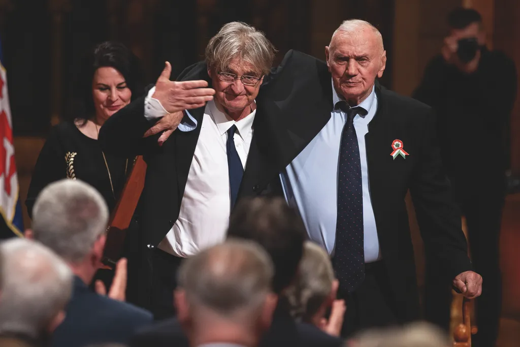 Kossuth- és Széchenyi-díjak ünnepélyes átadása, KossuthésSzéchenyidíjak, Március 15. nemzeti ünnep, Országház, kupolaterem, Parlament, 2025.03.14.