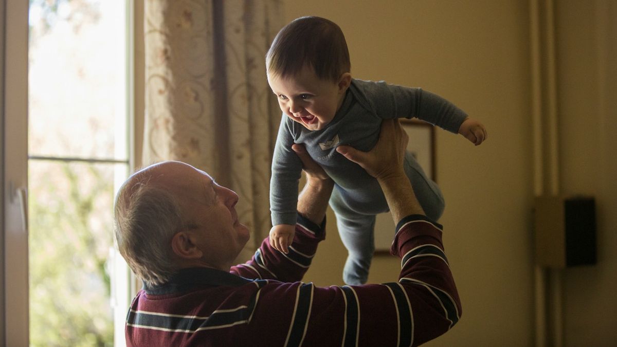 család baba nagyapa generációk családfa family baby