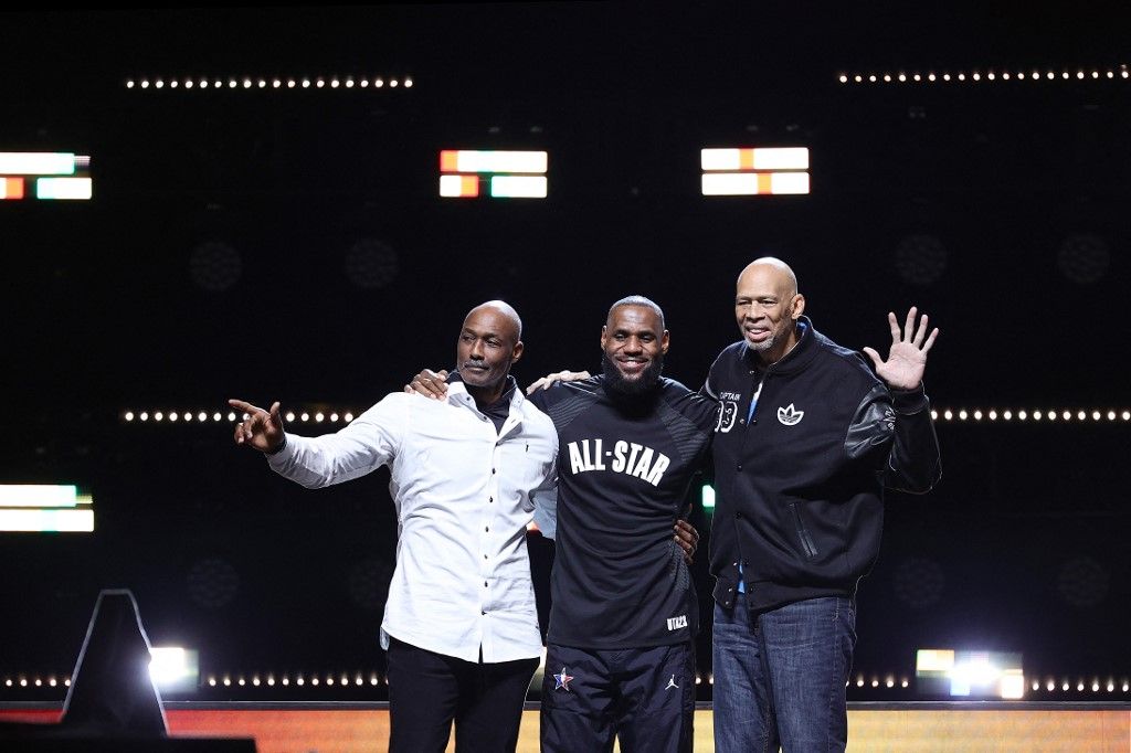 Michael Jordan, LeBron James, Kareem Abdul-Jabbar