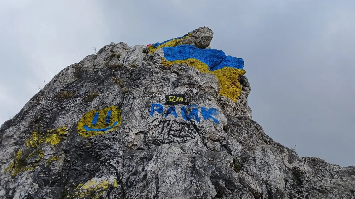 Védett növényeket semmisítettek meg az ukrán párti rongálók a Tündér-sziklán