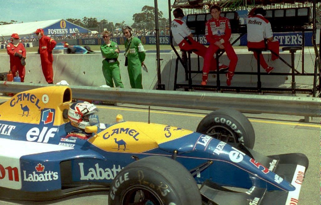 Nigel Mansell, Williams FW14, Adrian Newey