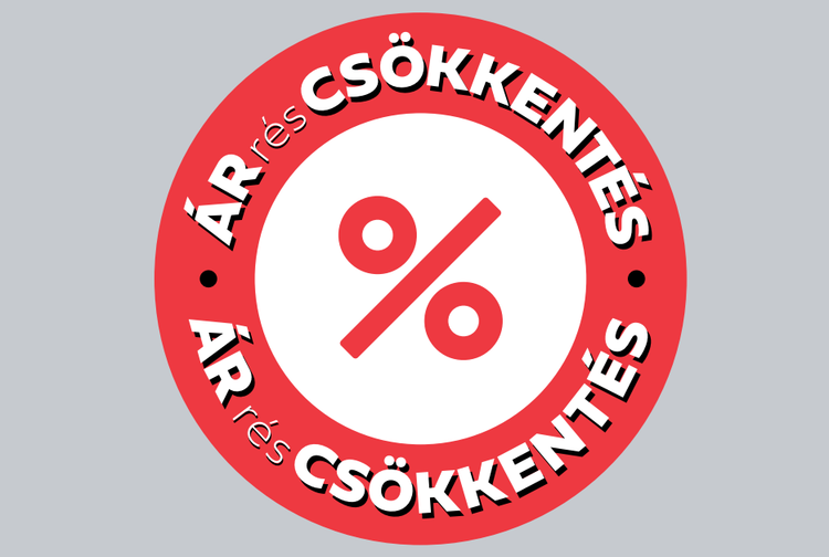 A kormányzat által előírt,  az árrésstopos árra a vásárlói figyelmet felhívó jelzés, melyet a kereskedő köteles jól láthatóan a terméknél, ha van, egyedi árkiírása mellett elhelyezni