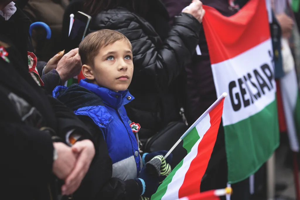 Ünnepi műsor, Nemzeti Ünnep, Magyar Nemzeti Múzeum kertje, 2025. 03. 15.