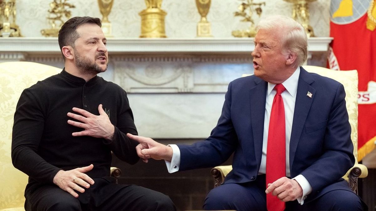 Volodimir Zelenszkij és Donald Trump