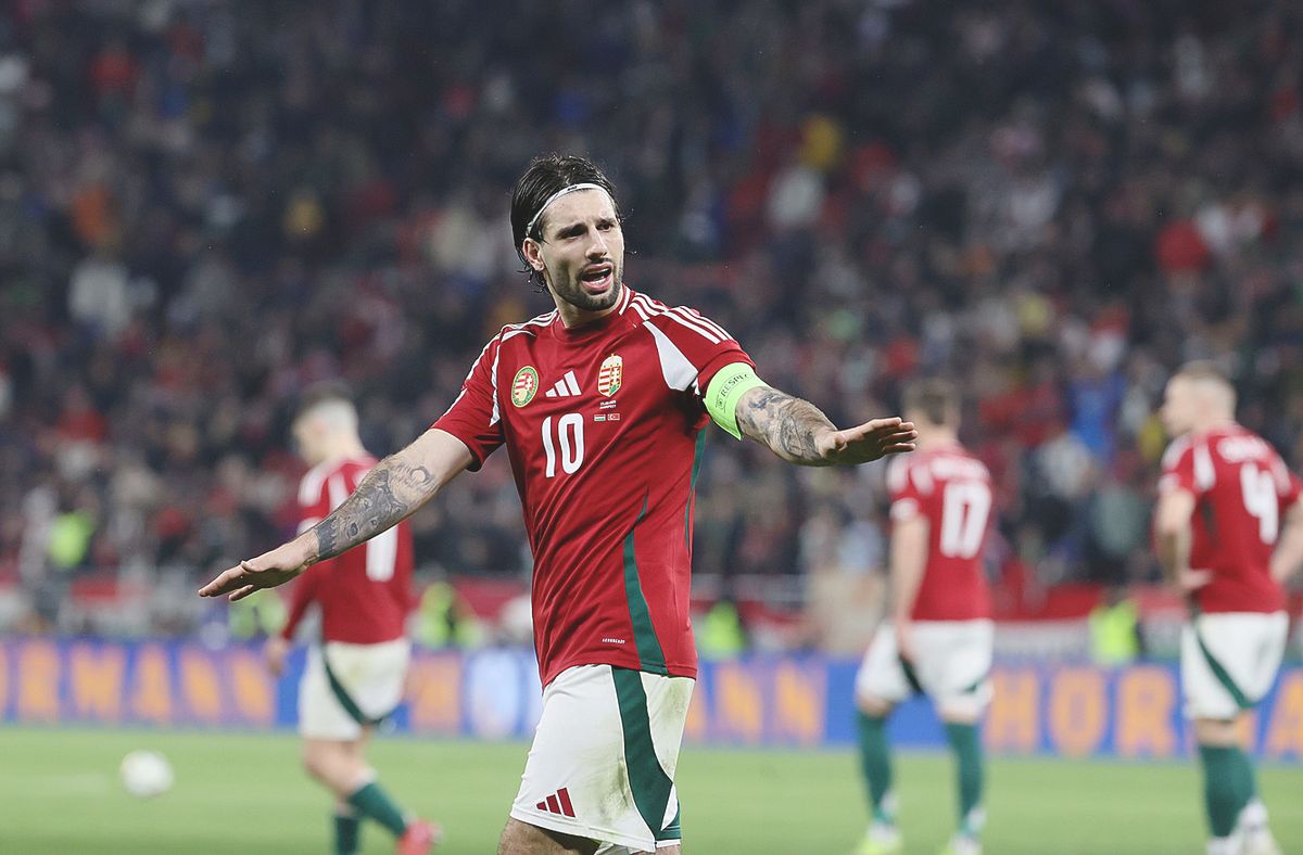 Magyarország - Törökország UEFA Nemzetek Ligája, labdarúgó mérkőzés, futball, foci, Magyar labdarúgó-válogatott  MagyarországTörökországNemzetekLigája, 2025.03.23