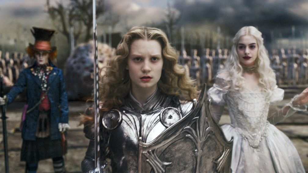 Aliz csodaországban, Alice Csodaországban, AliceCsodaországban, Alice in Wonderland, amerikai fantasztikus film, 101 perc, 2010Johnny DeppMia WasiwoskaAnne HathawayHelena Bonham CarterCrispin Glover.