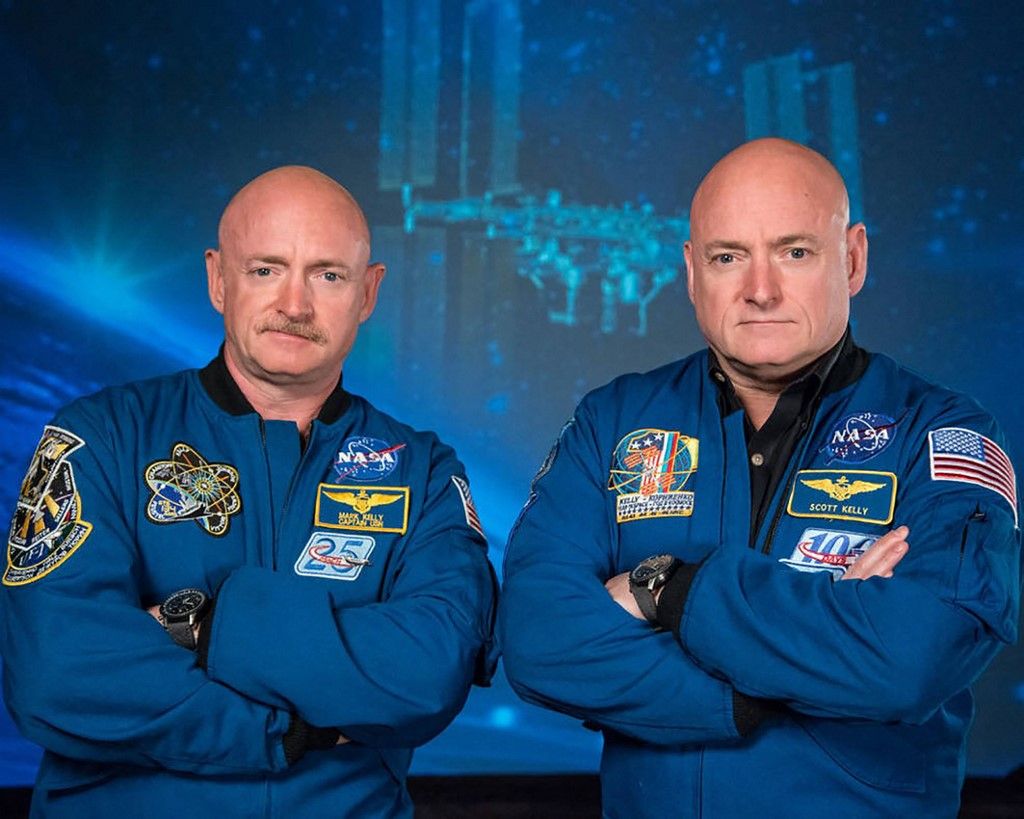 Mark Kelly (balra) és Scott Kelly (jobbra), a NASA híres ikerkísérletének főszereplői