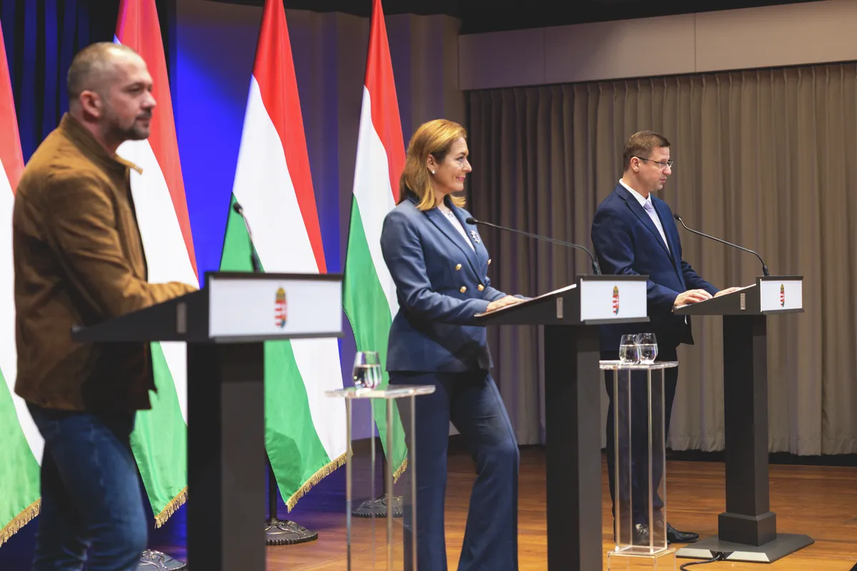 KORMÁNYINFÓ, Gulyás Gergely, Vitályos Eszter, Karmelita Kolostor, Mit, miért tesz a kormány?, 2025. 03. 27.