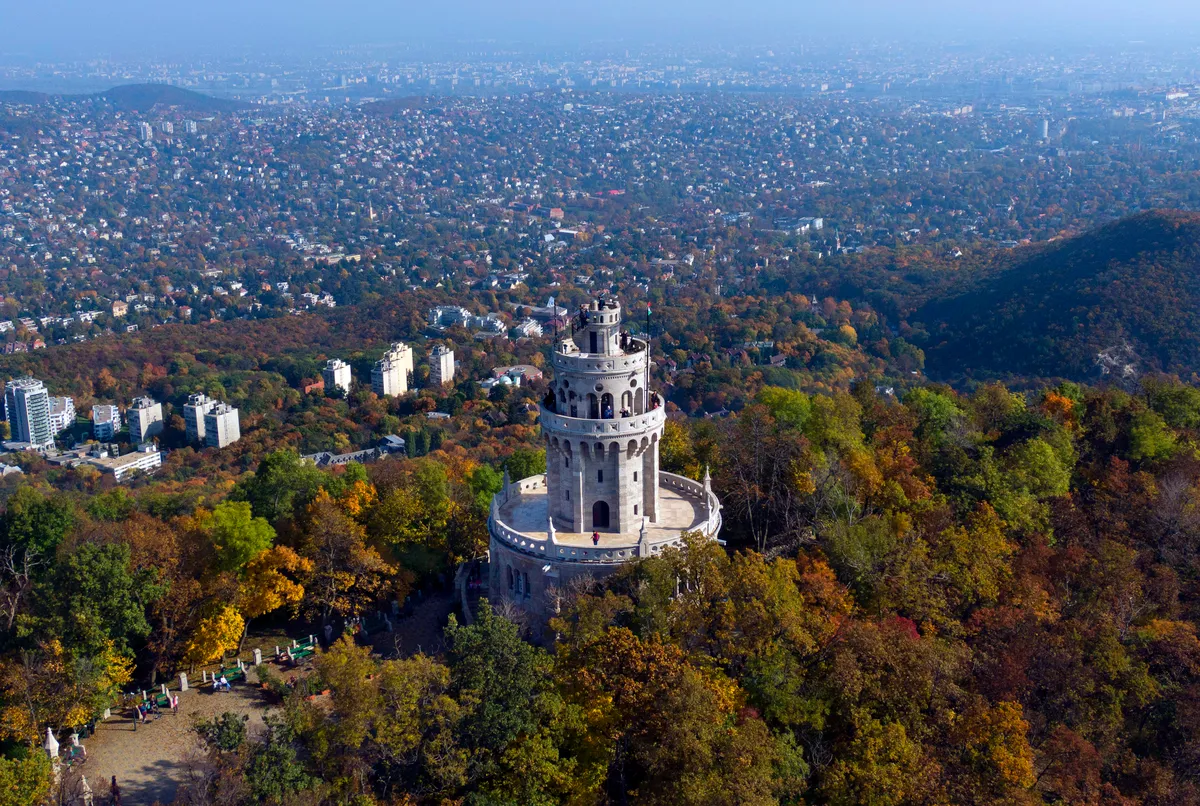 Normafa, Erzsébet-kilátó, Budapest, János-hegy