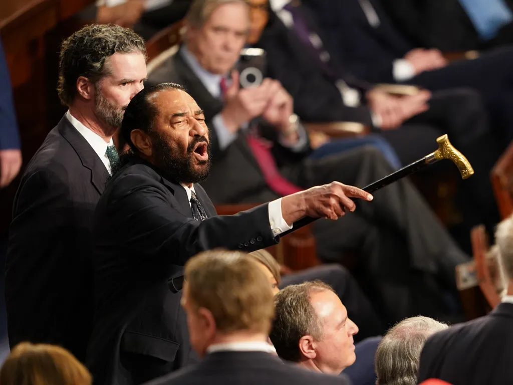 Donald Trump, amerikai elnök amerika, Kongresszus ülés, washingtoni Capitoliumban, 2025. 03. 04.
