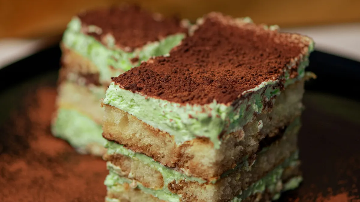 Krémes pisztáciás tiramisu mindössze 20 perc alatt