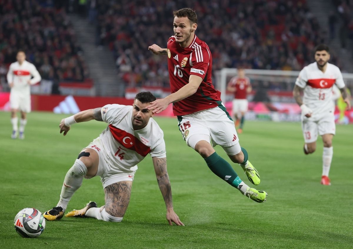 Magyarország - Törökország UEFA Nemzetek Ligája, labdarúgó mérkőzés, futball, foci, Magyar labdarúgó-válogatott MagyarországTörökországNemzetekLigája, 2025.03.23.
