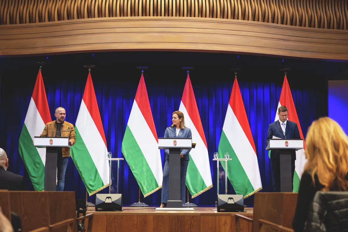 KORMÁNYINFÓ, Gulyás Gergely, Vitályos Eszter, Karmelita Kolostor, Mit, miért tesz a kormány?, 2025. 03. 27.