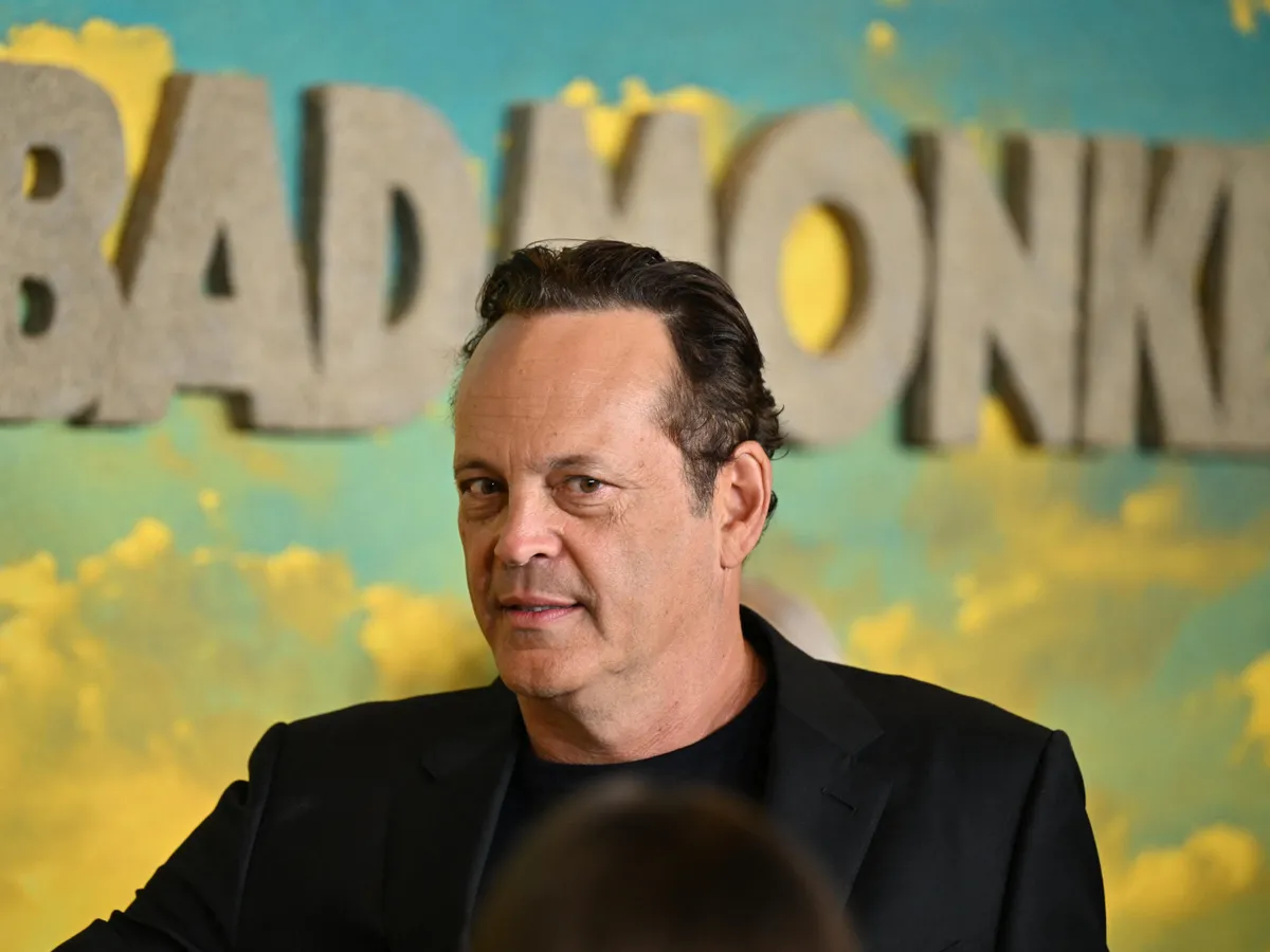 Vince Vaughn, VinceVaughn, US actor Vince Vaughn attends the premiere of the Apple TV+ series "Bad Monkey" at the Hammer Museum in Los Angeles, California on August 12, 2024. (Photo by Robyn Beck / AFP)