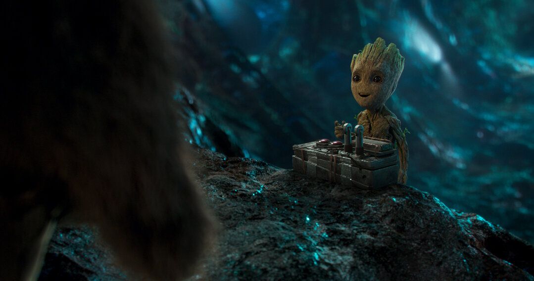 RELEASE DATE: May 5, 2017 TITLE: Guardians Of The Galaxy Vol. 2 STUDIO: Marvel DIRECTOR: James Gunn PLOT: Set to the backdrop of Awesome Mixtape #2, 'Guardians of the Galaxy Vol. 2' continues the team's adventures as they unravel the mystery of Peter Quill's true parentage PICTURED: Rocket (voiced by Bradley Cooper), Dave Bautista, Groot (voiced by Vin Diesel), Chris Pratt and Zoe Saldana.