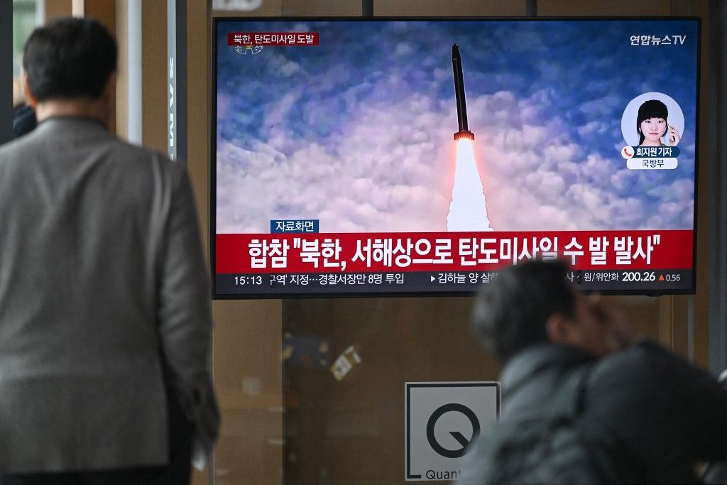 Észak-Korea, rakétakilövés