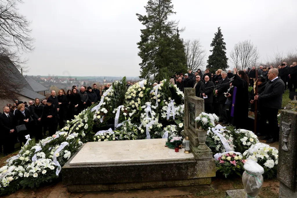 Elbúcsúztatták Bényi Ildikót, Kőszeg, 2025. március 24.