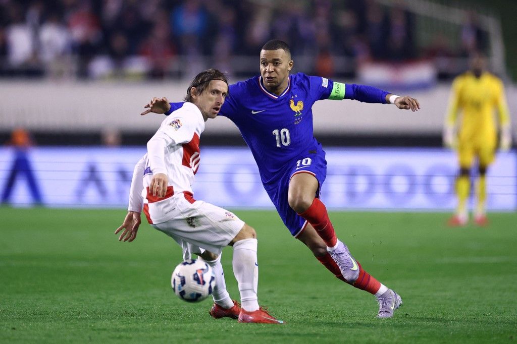Kylian Mbappé, Nemzetek Ligája, Luka Modric