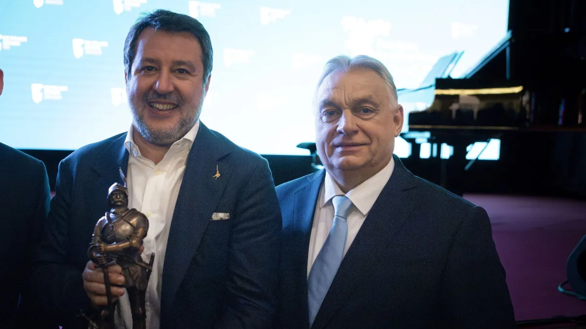 „A csata a nyugati világ lelkéért folyik” – Orbán Viktor elismerte Salvini munkásságát