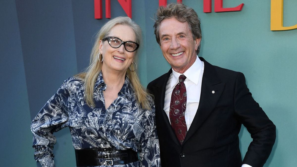 Meryl Streep és Martin Short a Gyilkos a házban 4. évadának bemutatóján