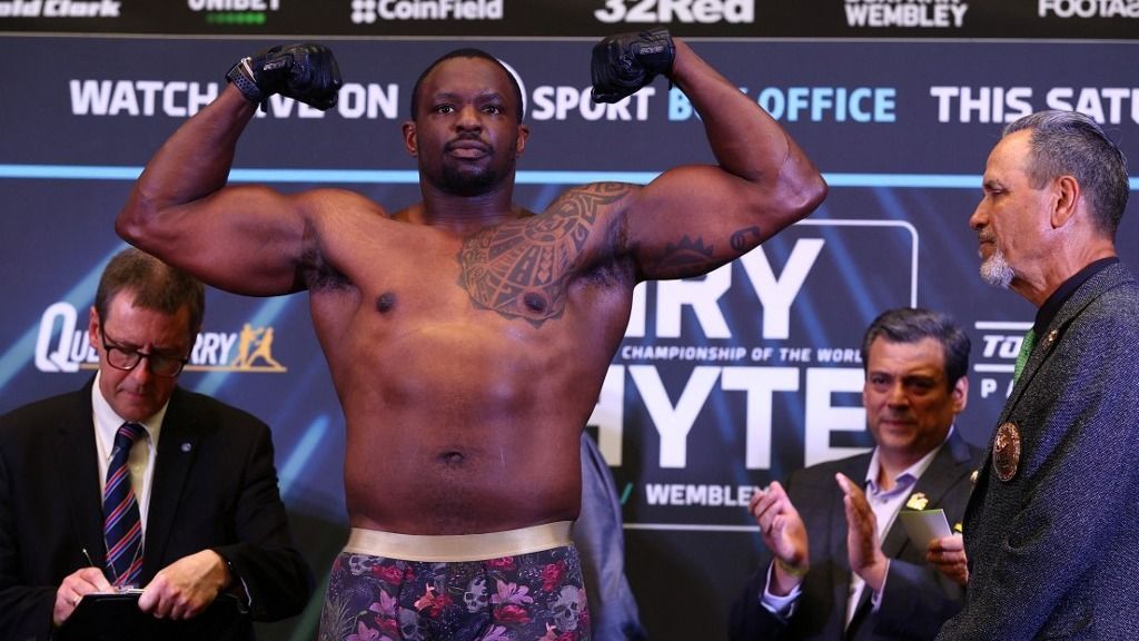 Dillian Whyte, hátborzongató