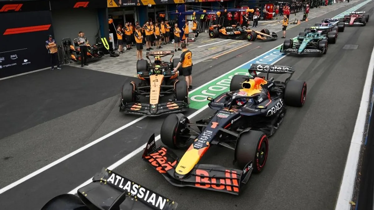 Az F1-es Ausztrál Nagydíj 2025-ös, esős futamának eseményei