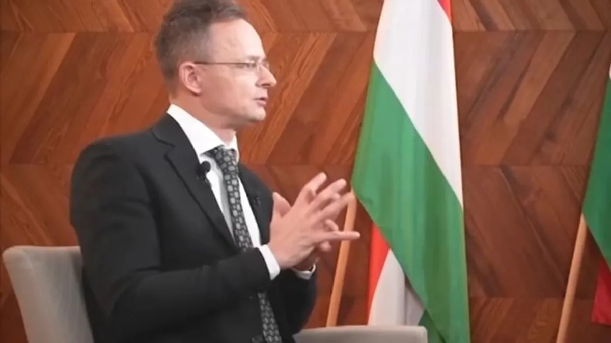 Szijjártó Péter: A brüsszeli liberális vezetők többsége a háború folytatását akarja – videó