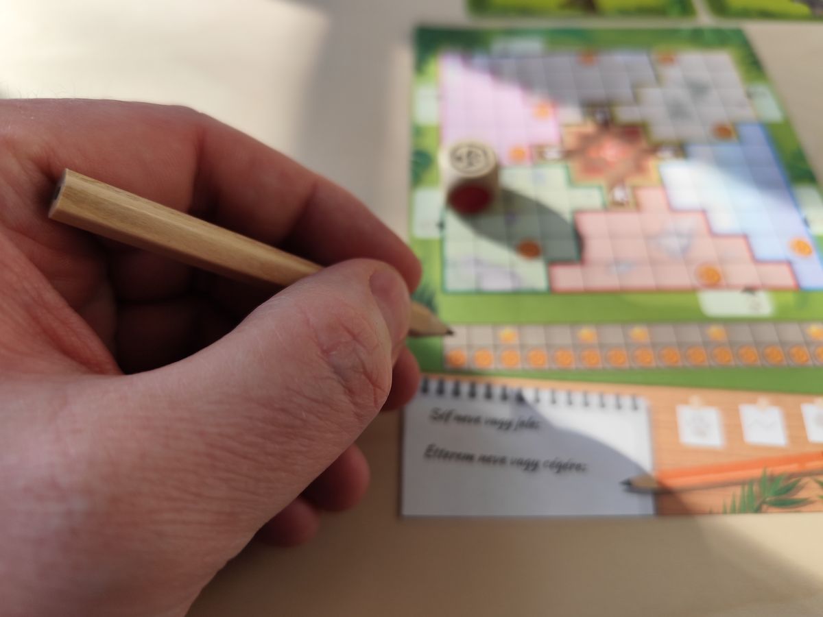 A népszerű roll&write a fő mechanikája