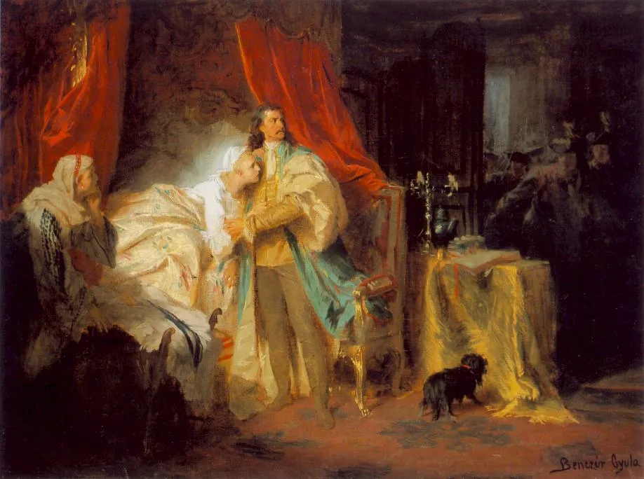 Rákóczi elfogatása a nagysárosi várban (1869)