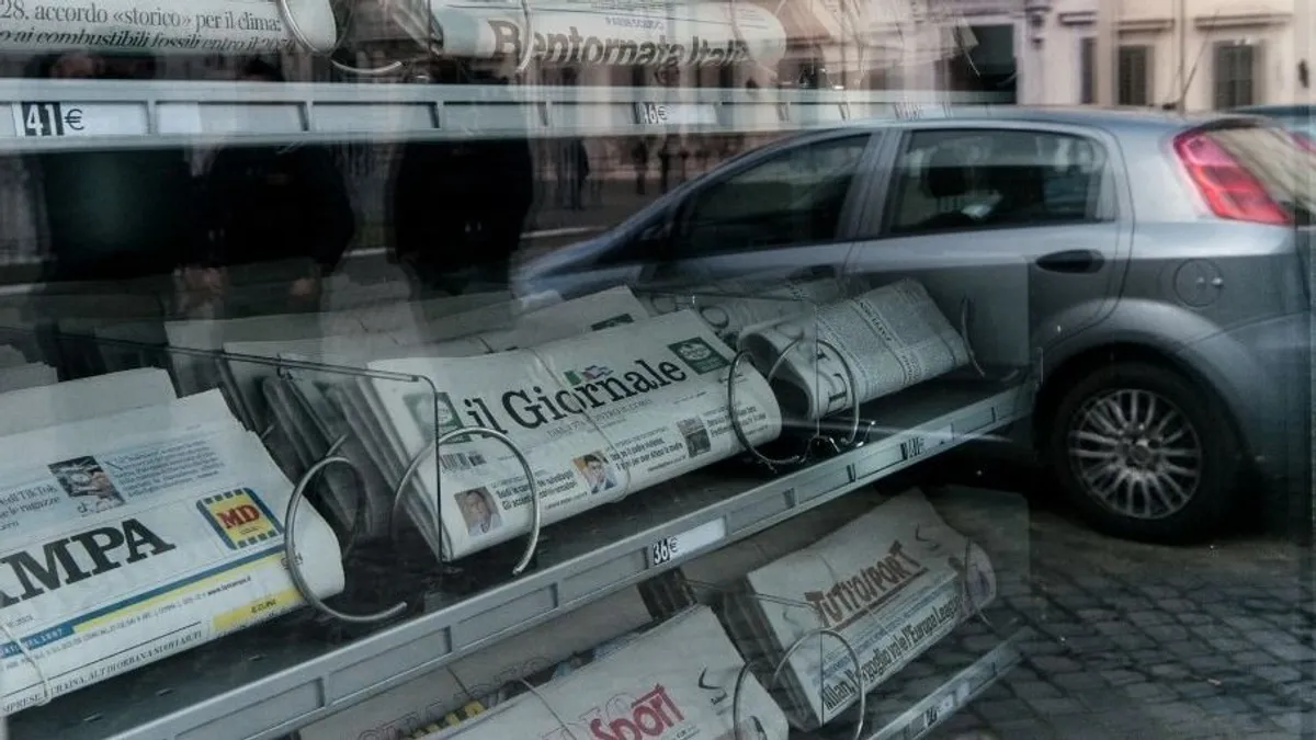 Még csak kísérlet, de már a mesterséges intelligencia írja az egyik olasz napilapot