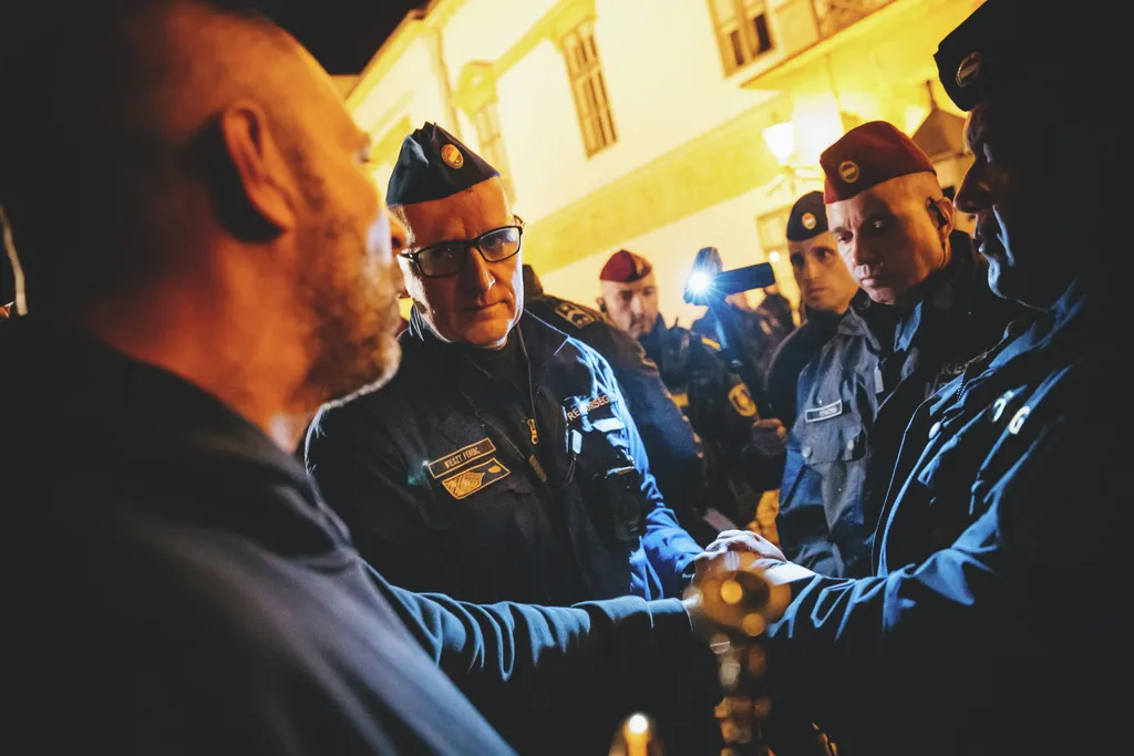 Pride-tüntetés, Hadházy Ákos, forgalmi dugó, Pride-tüntetésHadházyÁkos, forgalmi dugó, 2025.04.15.